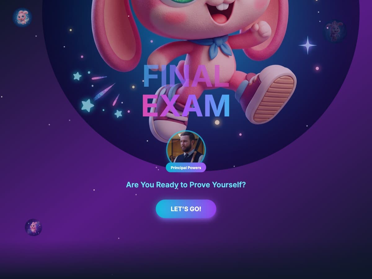 Final Exam Challenge — Interactive Game MVP