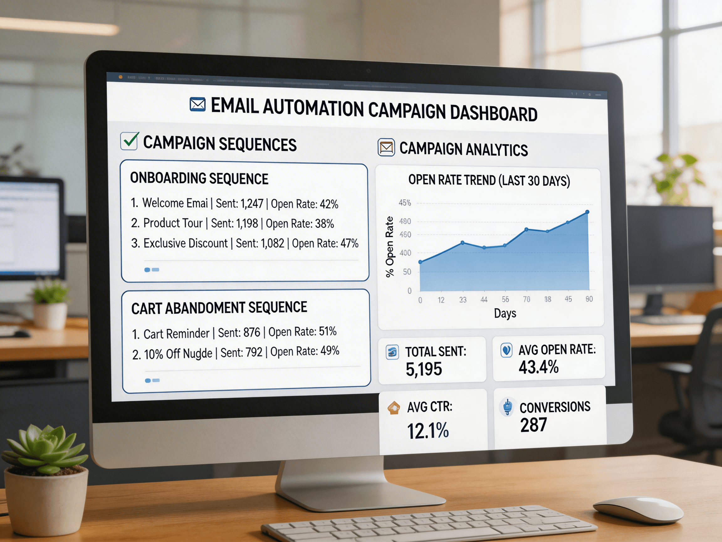 Email automation and response sequences