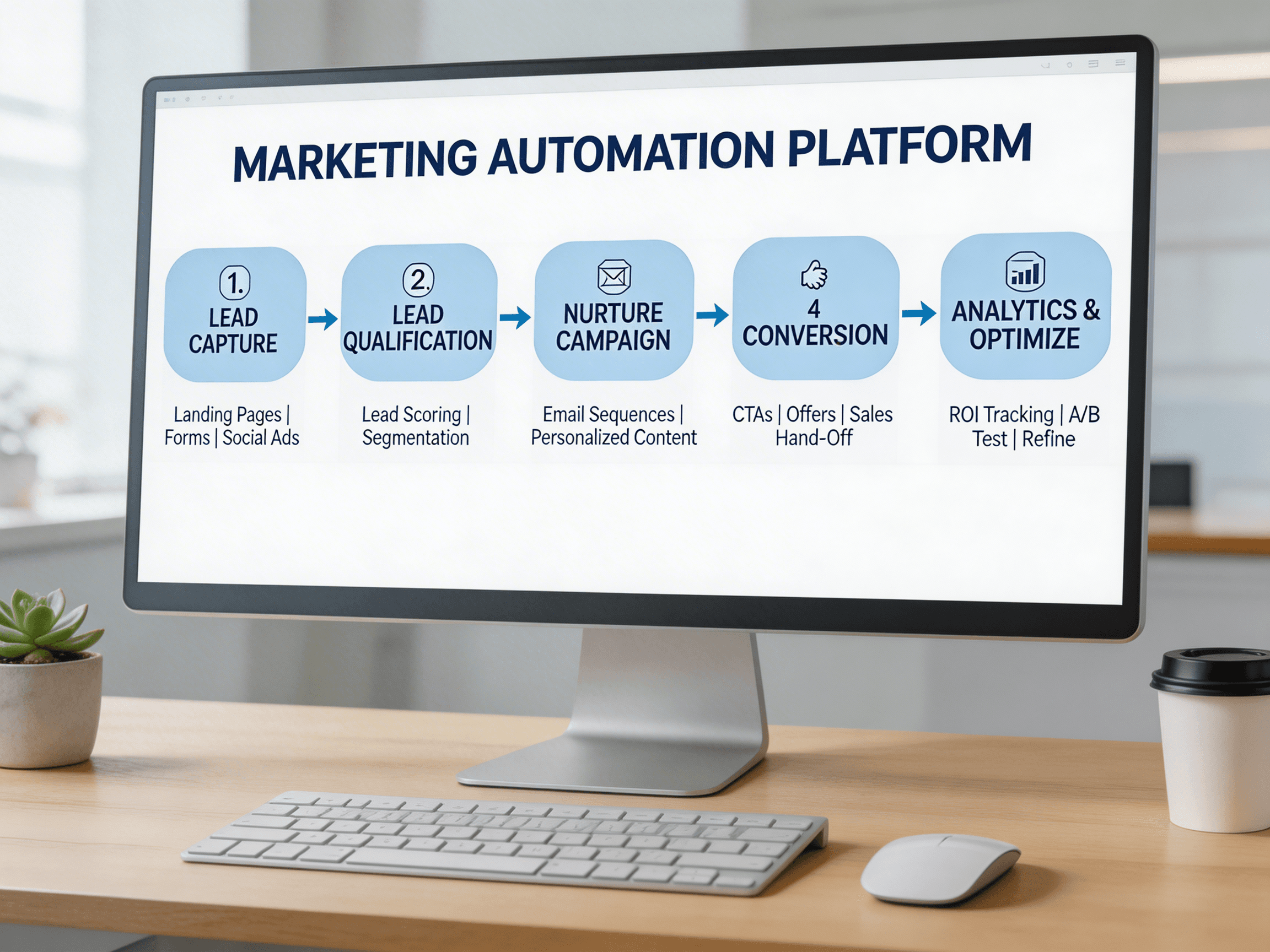 Marketing workflow automation