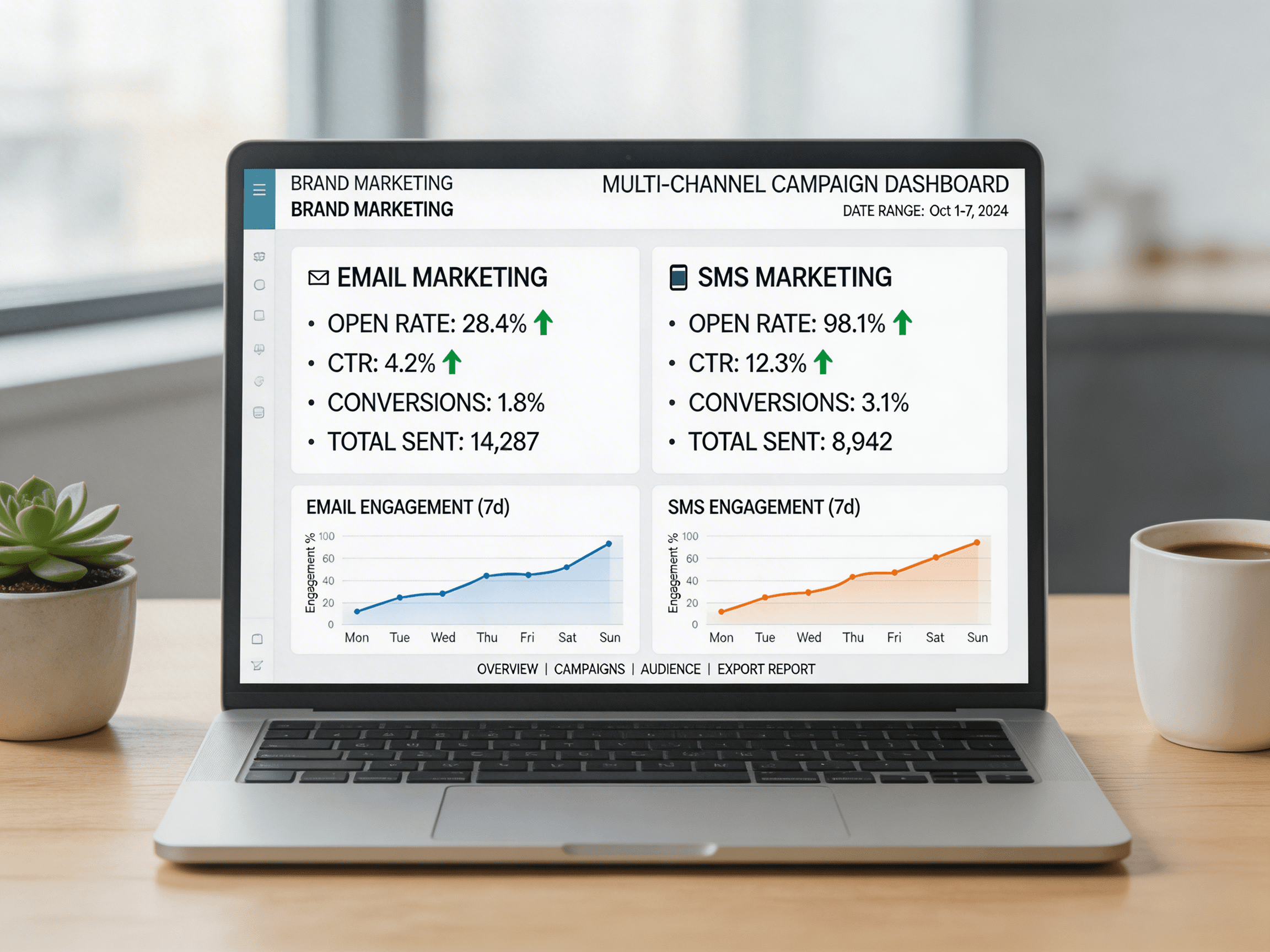 Email and SMS marketing integration