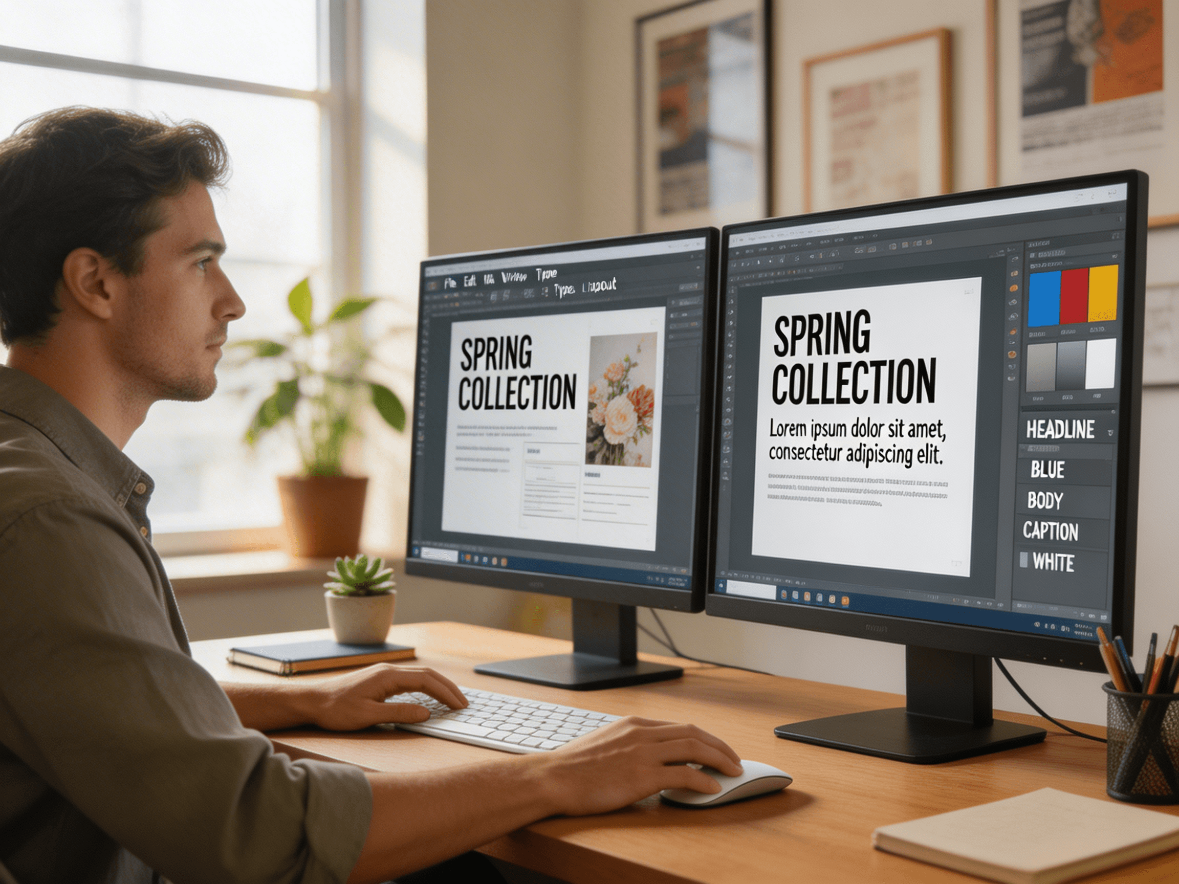 Professional design and formatting