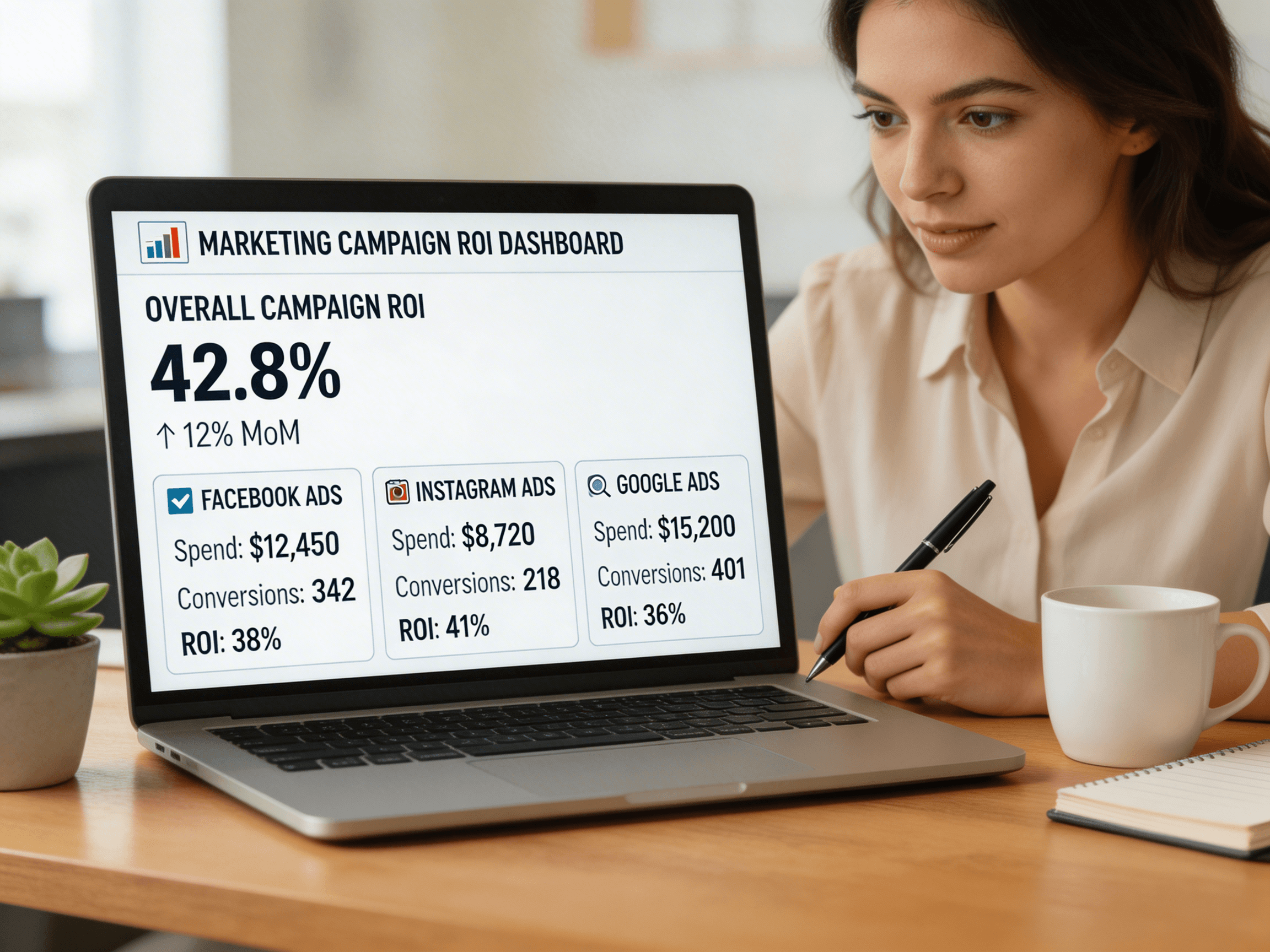 Advertising strategy and campaign setup