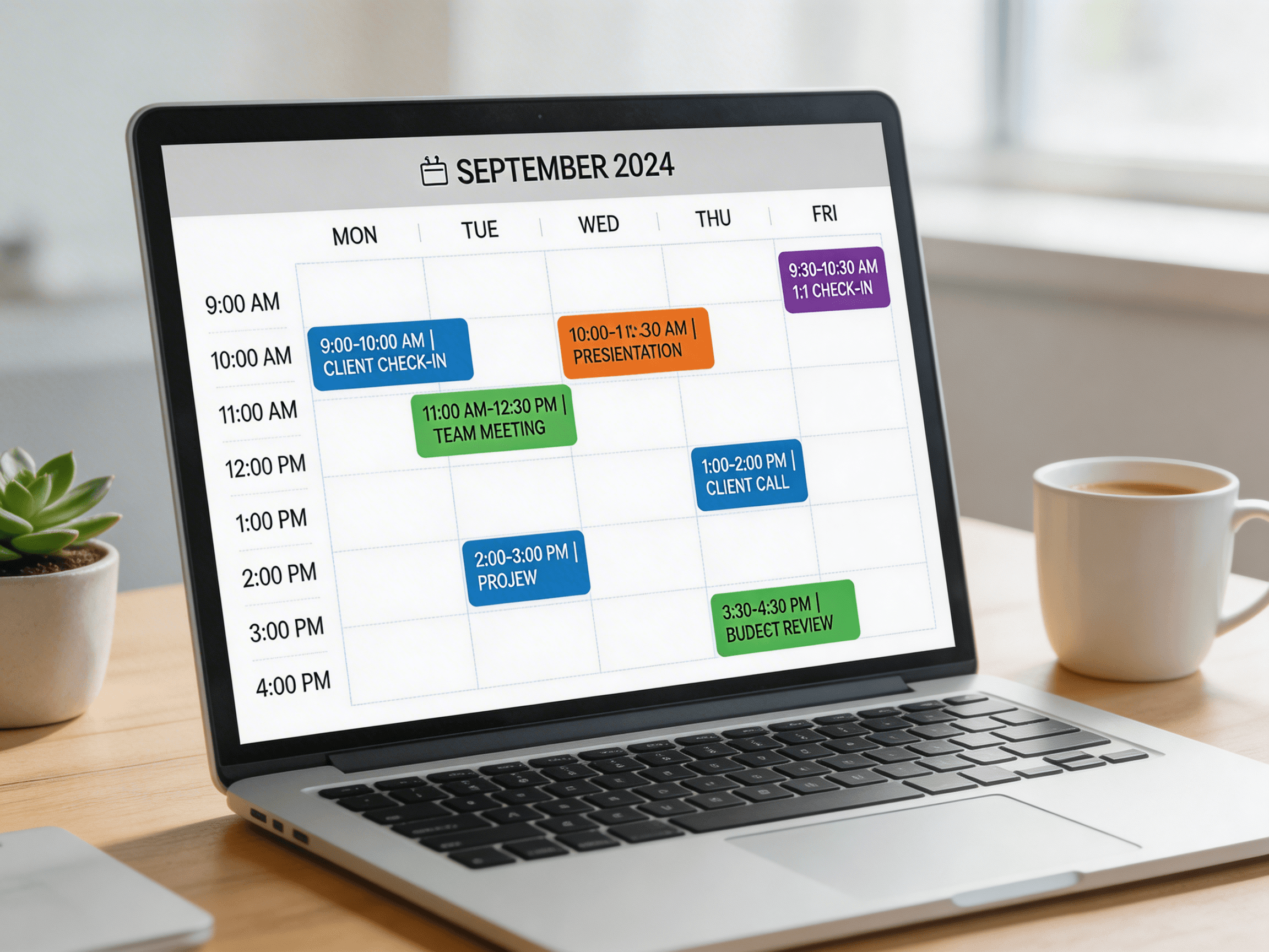 Appointment booking with calendar integration