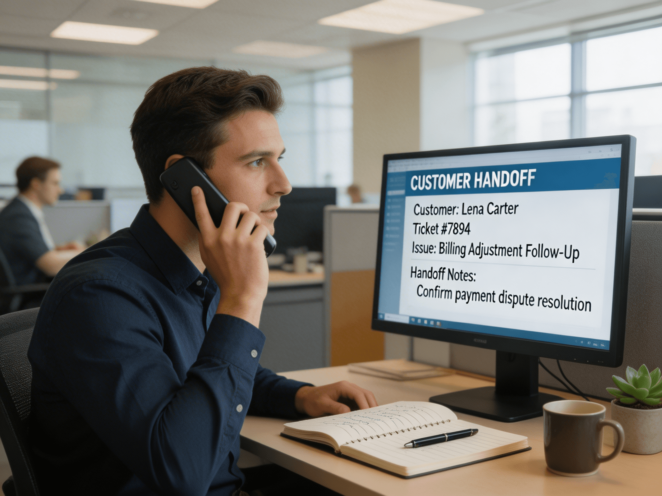 Seamless transfer to live team members when needed