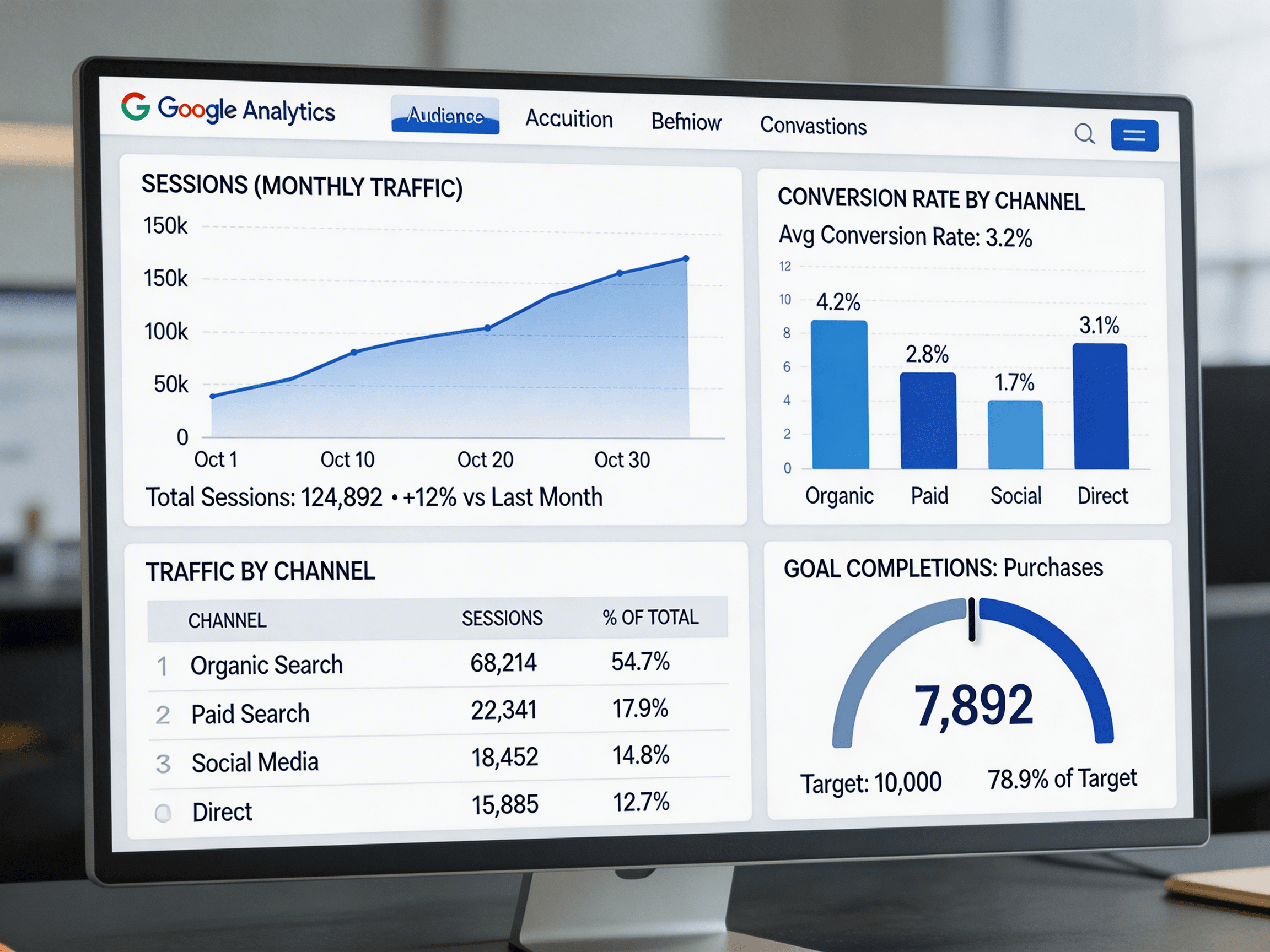 Analytics and performance tracking setup